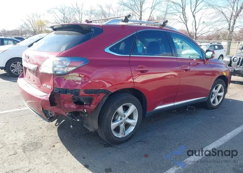 2012 Lexus Rx 350 from USA, damaged, VIN 2T2ZK1BAXCC077266
